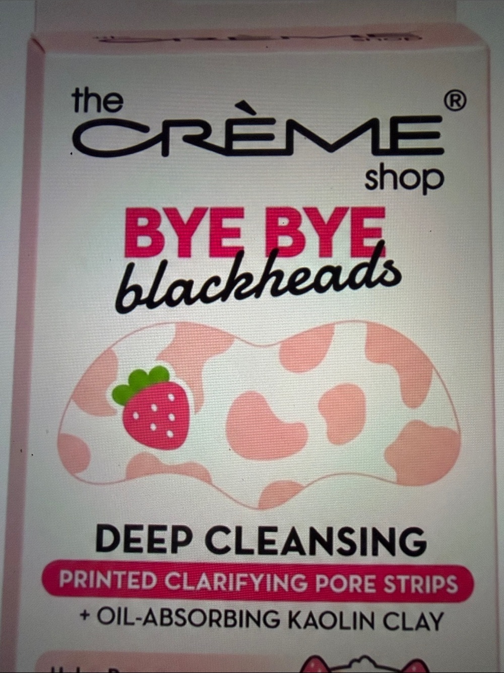 The Crème Shop Bye Bye Blackheads Deep Cleansing Pore Strips - Pink